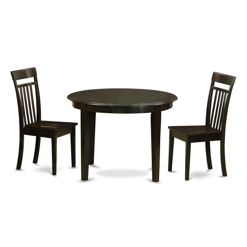 3 Pc Kitchen Nook Dining Set-Table And 2 Kitchen Chairs