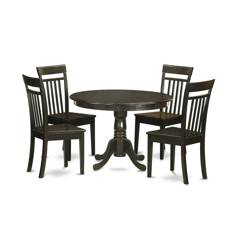 5 Pc Kitchen Nook Dining Set-Breakfast Nook-Table And 4 Dinette Chairs