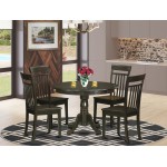 5 Pc Kitchen Nook Dining Set-Breakfast Nook-Table And 4 Dinette Chairs