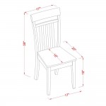 6-Pc Dining Room Set With Bench -Tables With 4 Dining Chairs And Bench