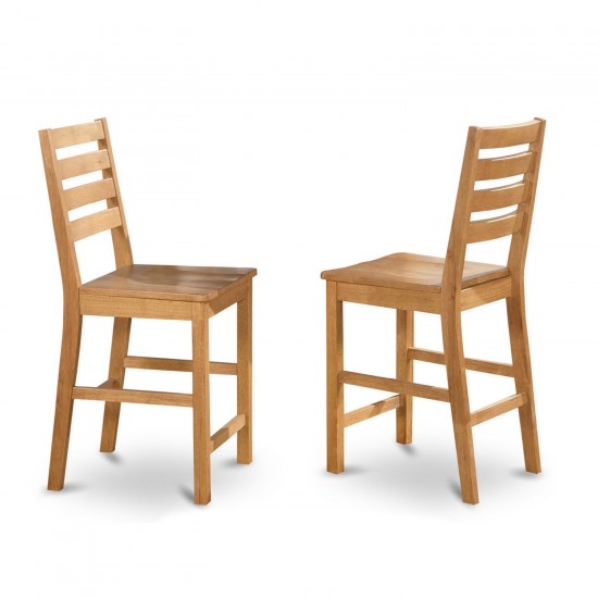 3 Pc Counter Height Set-Pub Table And 2 Counter Height Chairs