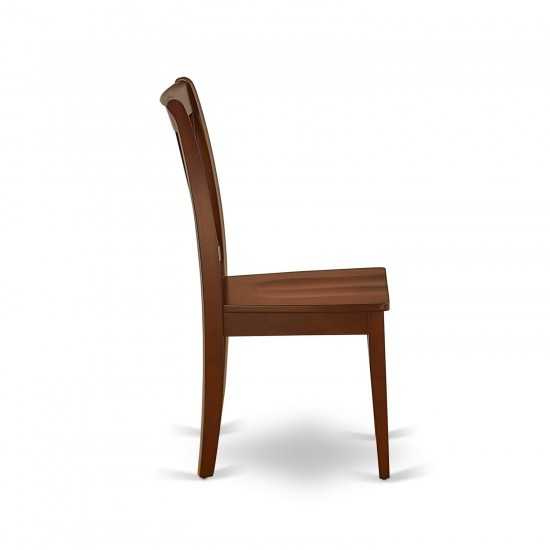 3Pc Rectangular 42/54 Inch Table With 12 In Leaf And 2 Double X Back Chairs
