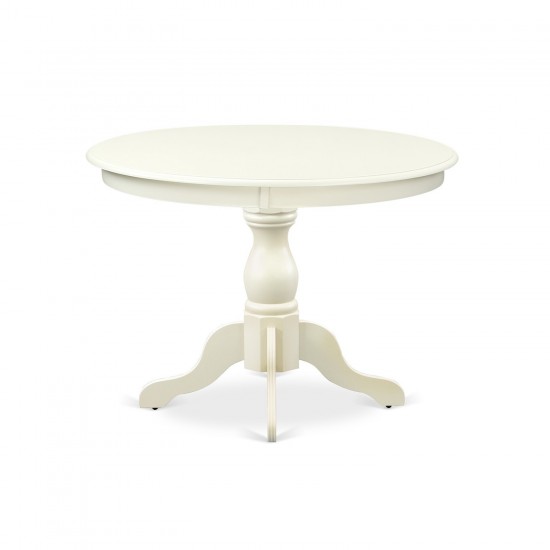3 Pc Kitchen Set, Linen White Wood Table, 2 Linen White Chairs For Dining Room, Slatted Back, Linen White Finish