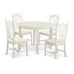 5 Pckitchen Dinette Set - Dinette Table And 4 Dining Chairs