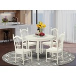 5 Pckitchen Dinette Set - Dinette Table And 4 Dining Chairs