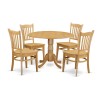5 Pckitchen Table Set - Kitchen Table And 4 Kitchen Dining Chairs