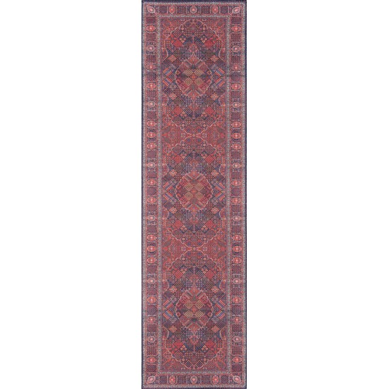 Rug, Momeni, Afshar, AFS10, Navy, 2'3" X 7'6" Runner, 37921