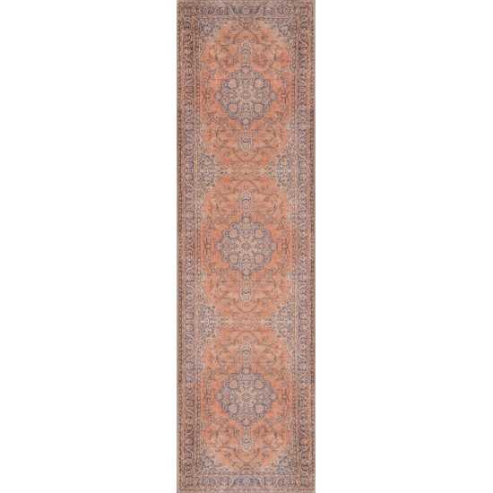 Rug, Momeni, Afshar, AFS11, Copper, 2'3" X 7'6" Runner, 37922