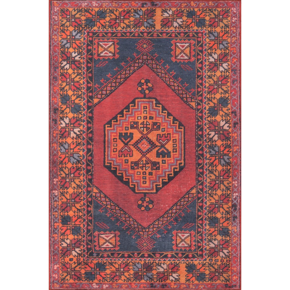 Rug, Momeni, Afshar, AFS16, Red, 2'3" X 7'6" Runner, 41057