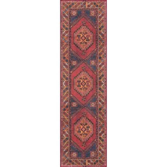 Rug, Momeni, Afshar, AFS16, Red, 3' X 5', 41059