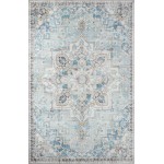 Rug, Momeni, Afshar, AFS32, Light Blue, 2' X 3', 46292