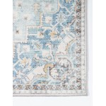 Rug, Momeni, Afshar, AFS32, Light Blue, 2' X 3', 46292