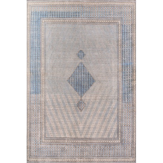 Rug, Momeni, Afshar, AFS34, Blue, 2' X 3', 46291