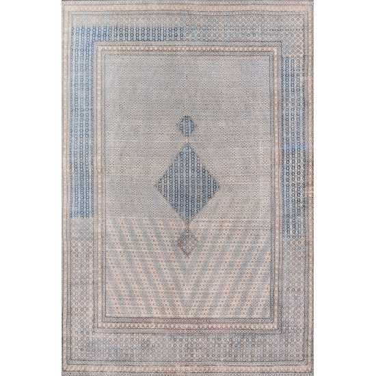 Rug, Momeni, Afshar, AFS34, Blue, 2'3" X 7'6" Runner, 46294