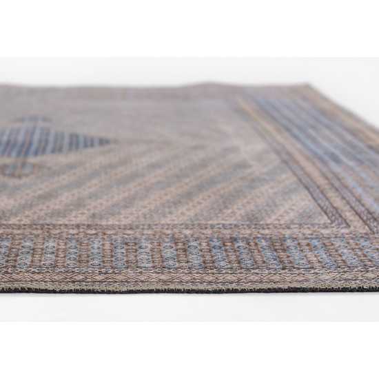 Rug, Momeni, Afshar, AFS34, Blue, 5' X 7'6", 46301