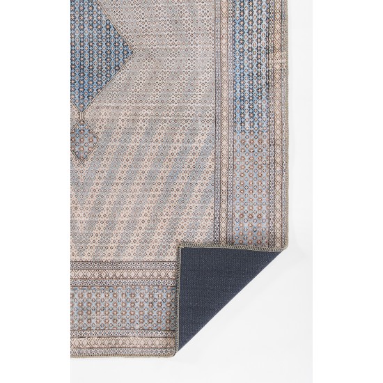 Rug, Momeni, Afshar, AFS34, Blue, 7'6" X 9'6", 46304