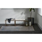 Rug, Momeni, Afshar, AFS34, Blue, 7'6" X 9'6", 46304