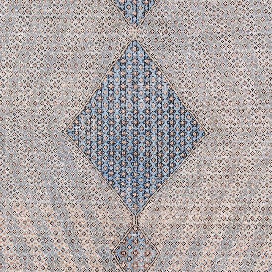 Rug, Momeni, Afshar, AFS34, Blue, 7'6" X 9'6", 46304