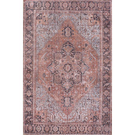 Rug, Momeni, Afshar, AFS36, Copper, 2'3" X 7'6" Runner, 48165