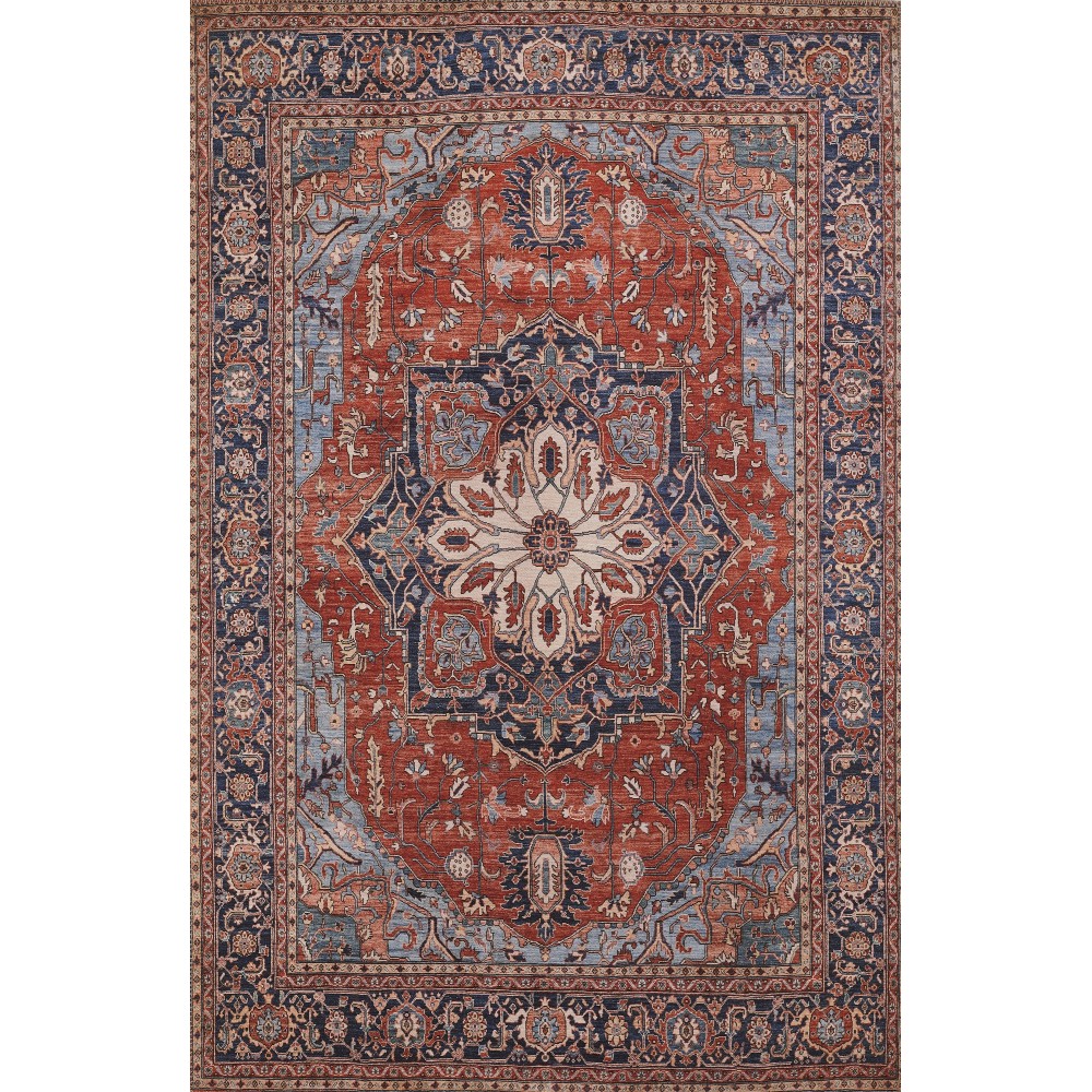 Rug, Momeni, Afshar, AFS37, Red, 2'3" X 7'6" Runner, 49318