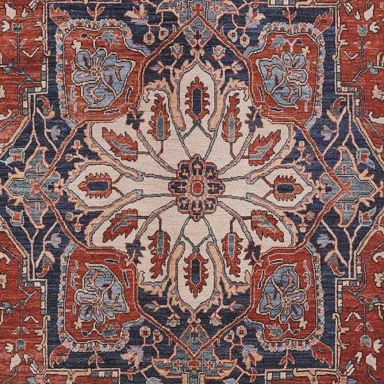 Rug, Momeni, Afshar, AFS37, Red, 7'6" X 9'6", 49322