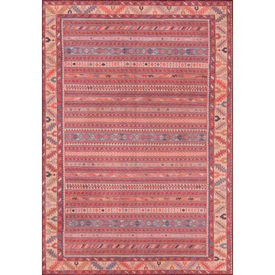 Rug, Momeni, Afshar, AFS-5, Multi, 2'3" X 7'6" Runner, 37520