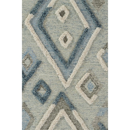 Rug, Momeni, Allegro, ALL-1, Blue, 4' X 6', 49593