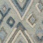 Rug, Momeni, Allegro, ALL-1, Blue, 4' X 6', 49593