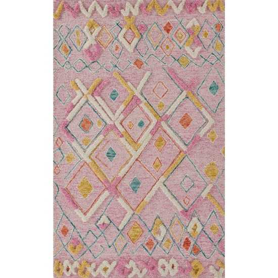 Rug, Momeni, Allegro, ALL-2, Pink, 4' X 6', 49594