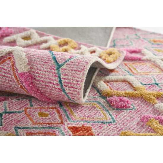 Rug, Momeni, Allegro, ALL-2, Pink, 5' X 8', 49598