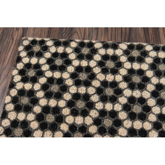 Rug, Novogratz, Aloha, ALO10, Black, 1'6" X 2'6", 36859