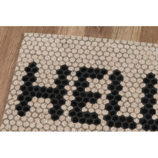 Rug, Novogratz, Aloha, ALO15, Ivory, 1'6" X 2'6", 39832