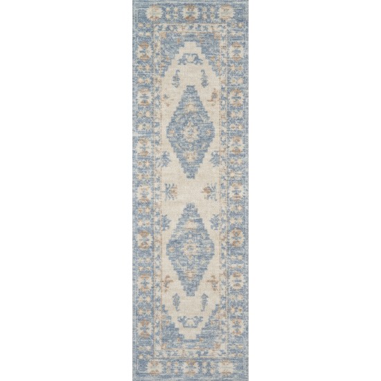 Rug, Momeni, Anatolia, ANA-1, Blue, 2' X 3', 38953