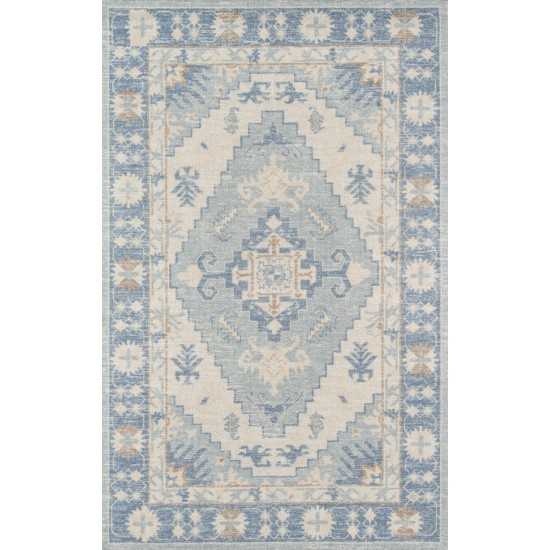 Rug, Momeni, Anatolia, ANA-1, Blue, 5'3" X 7'6", 38973