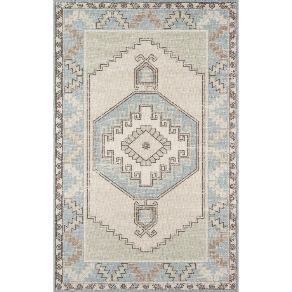 Rug, Momeni, Anatolia, ANA-2, Light Blue, 5'3" X 7'6", 38976