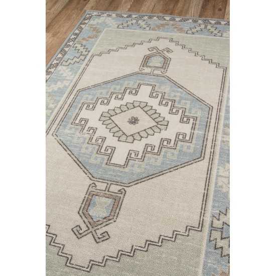 Rug, Momeni, Anatolia, ANA-2, Light Blue, 7'9" X 9'10", 40092