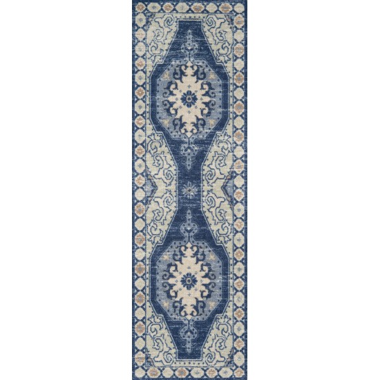Rug, Momeni, Anatolia, ANA-3, Navy, 2' X 3', 39151