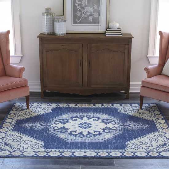 Rug, Momeni, Anatolia, ANA-3, Navy, 2' X 3', 39151