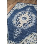 Rug, Momeni, Anatolia, ANA-3, Navy, 2'3" X 7'6" Runner, 39152