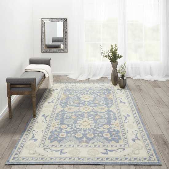 Rug, Momeni, Anatolia, ANA-7, Light Blue, 2' X 3', 39166