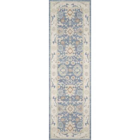 Rug, Momeni, Anatolia, ANA-7, Light Blue, 5'3" X 7'6", 39183