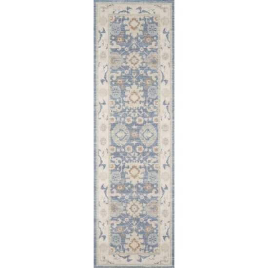 Rug, Momeni, Anatolia, ANA-7, Light Blue, 7'9" X 9'10", 40097