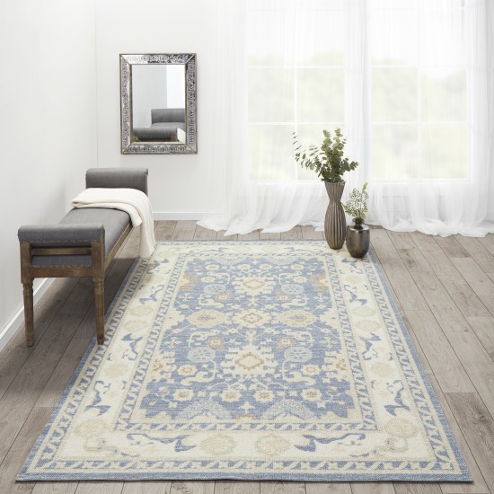 Rug, Momeni, Anatolia, ANA-7, Light Blue, 7'9" X 9'10", 40097