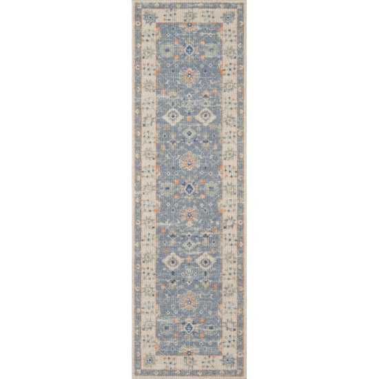 Rug, Momeni, Anatolia, ANA-8, Blue, 2' X 3', 42187