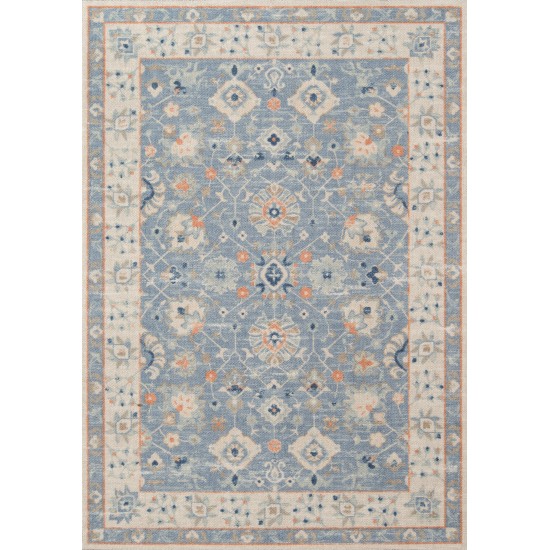 Rug, Momeni, Anatolia, ANA-8, Blue, 2'3" X 7'6" Runner, 42192