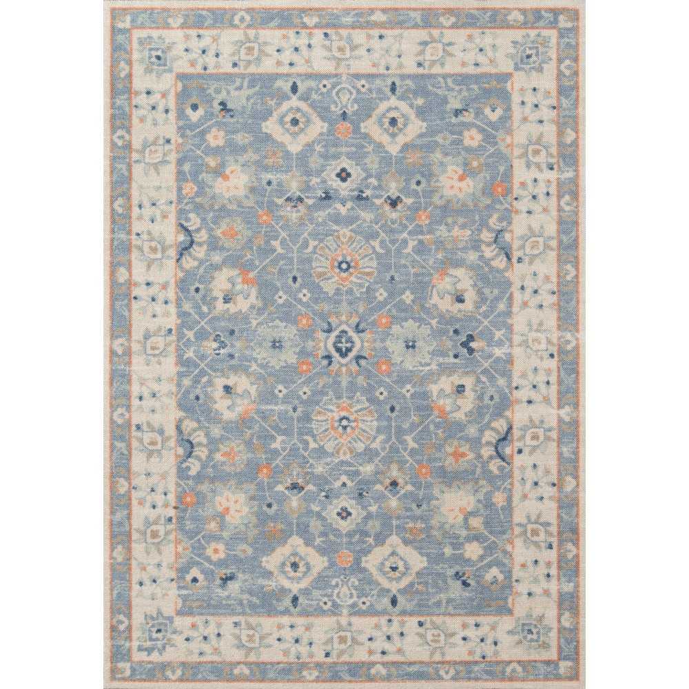 Rug, Momeni, Anatolia, ANA-8, Blue, 6'6" X 9', 42437 Rug, Momeni, Anatolia, ANA-8, Blue, 6'6" X 9', 42437