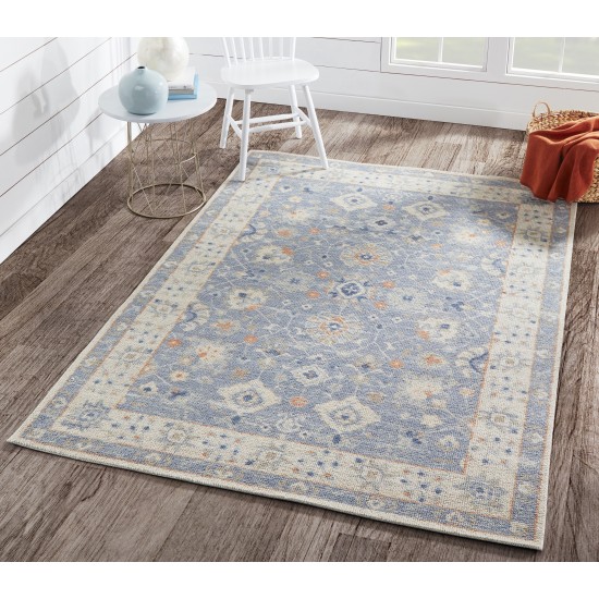Rug, Momeni, Anatolia, ANA-8, Blue, 6'6" X 9', 42437