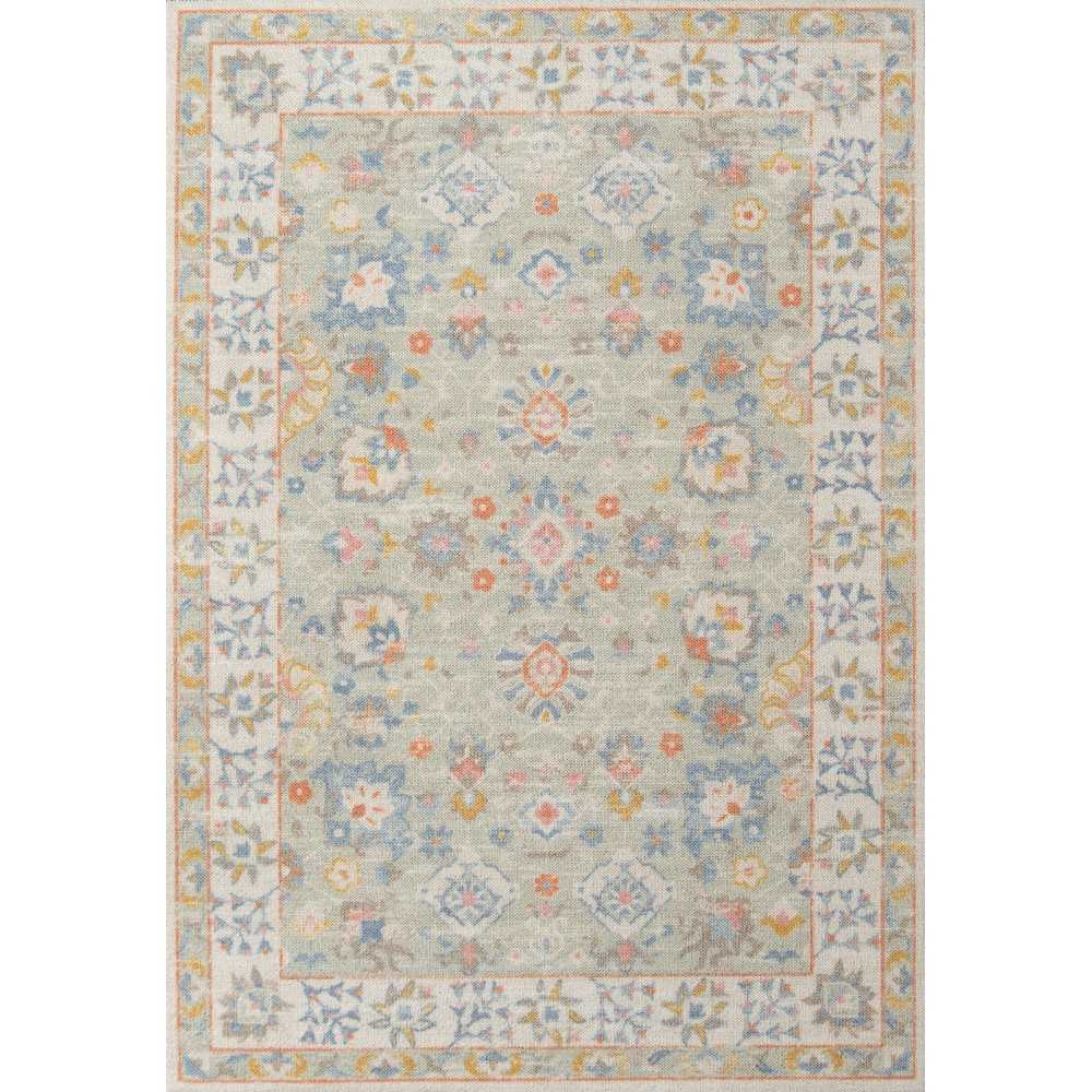 Rug, Momeni, Anatolia, ANA-8, Light Blue, 2' X 3', 42189