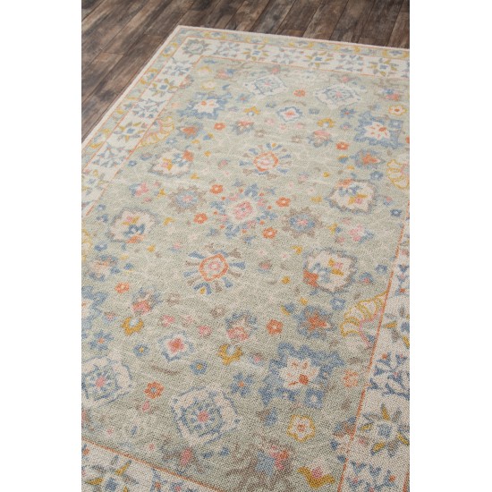 Rug, Momeni, Anatolia, ANA-8, Light Blue, 2' X 3', 42189