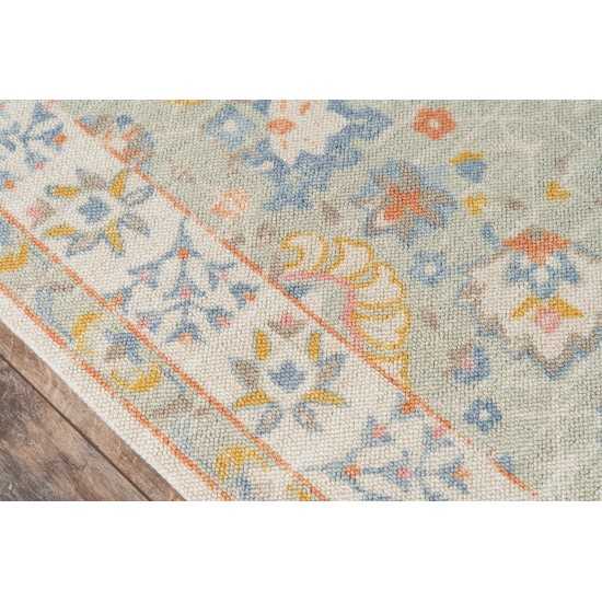 Rug, Momeni, Anatolia, ANA-8, Light Blue, 2' X 3', 42189